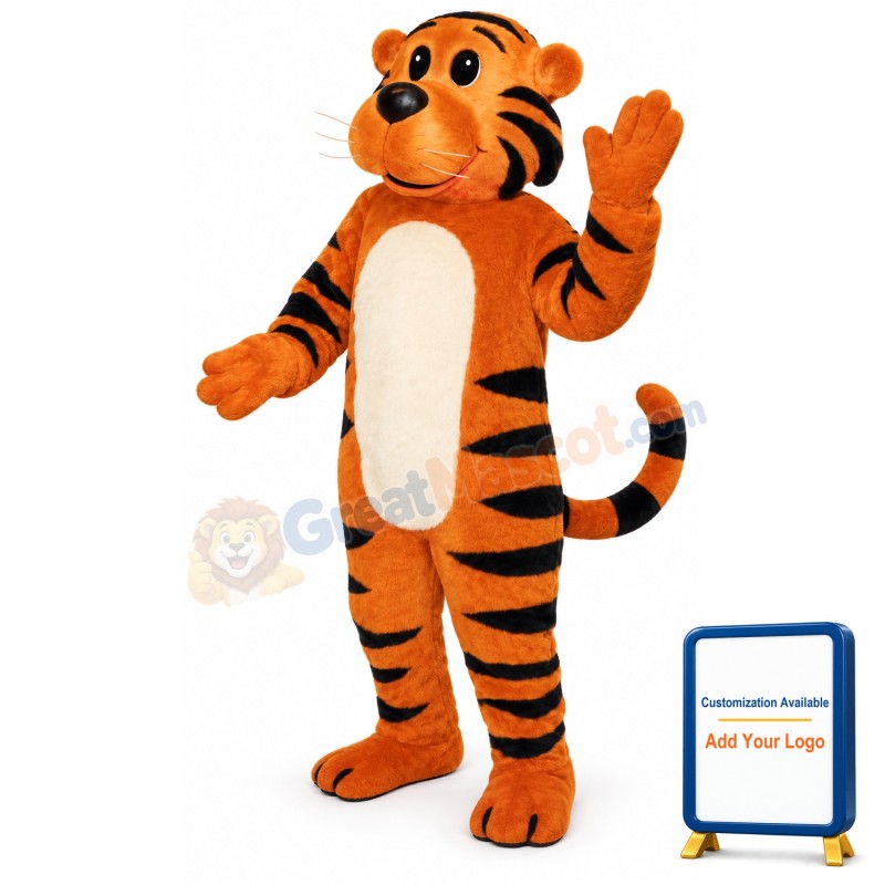 Sunny Tiger Lightweight Mascot Costume