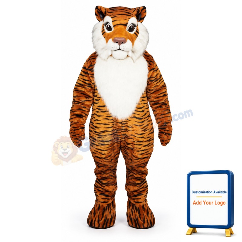 George Tiger Lightweight Mascot Costume