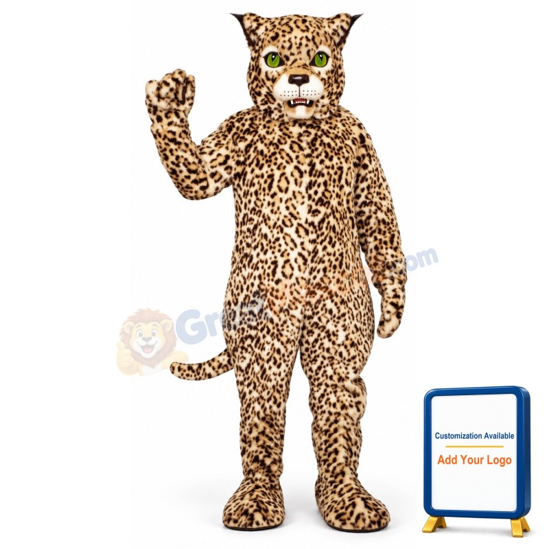 Spotted Lynx Lightweight Mascot Costume