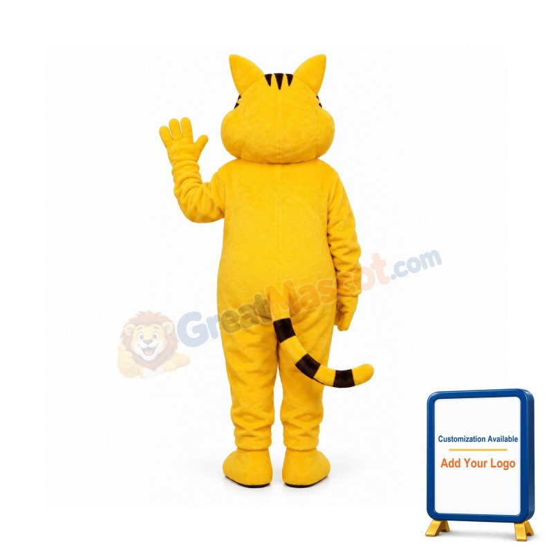 Big Yeller Cat Lightweight Mascot Costume