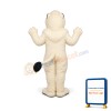 White Lion Lightweight Mascot Costume