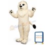 White Lion Lightweight Mascot Costume