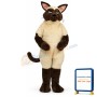 Sally Siamese Lightweight Mascot Costume