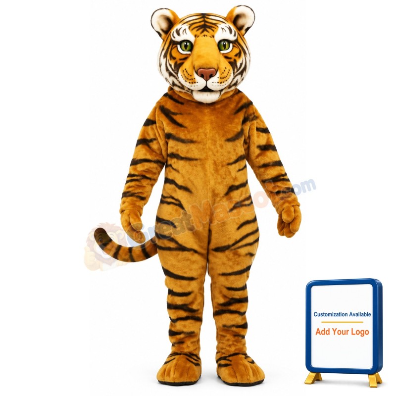 Tiger Ted Lightweight Mascot Costume