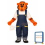 Worker Tiger Lightweight Mascot Costume