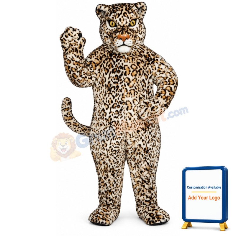 Leopard Lightweight Mascot Costume