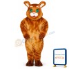 Wide-Eyed Cat Lightweight Mascot Costume