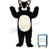 Blackie Cat Lightweight Mascot Costume