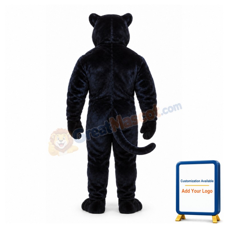 Muscled Panther Lightweight Mascot Costume