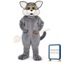 Gray Cat Lightweight Mascot Costume