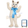 Cat w-bow Lightweight Mascot Costume