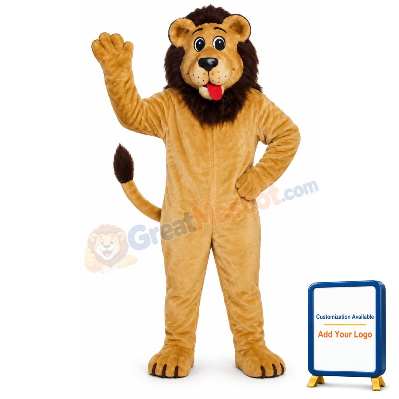 Cute Lion Lightweight Mascot Costume