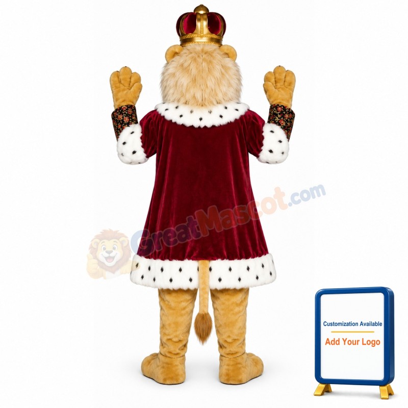 King Lionel Lightweight Mascot Costume