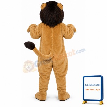 Realistic Lion Lightweight Mascot Costume