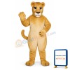 Realistic Lioness Lightweight Mascot Costume