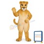 Realistic Lioness Lightweight Mascot Costume