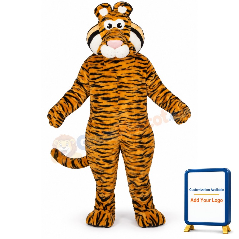 Tyrone Tiger Lightweight Mascot Costume