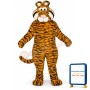 Tyrone Tiger Lightweight Mascot Costume
