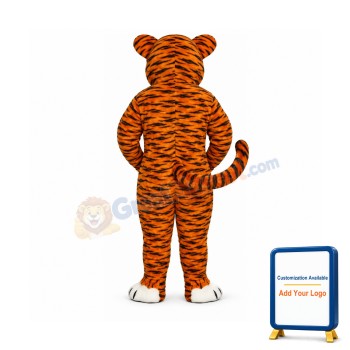 Smiling Tiger Lightweight Mascot Costume