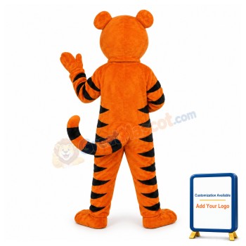 Friendly Tiger Lightweight Mascot Costume