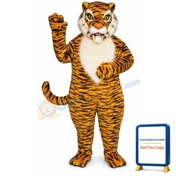 Realistic Tiger Lightweight Mascot Costume