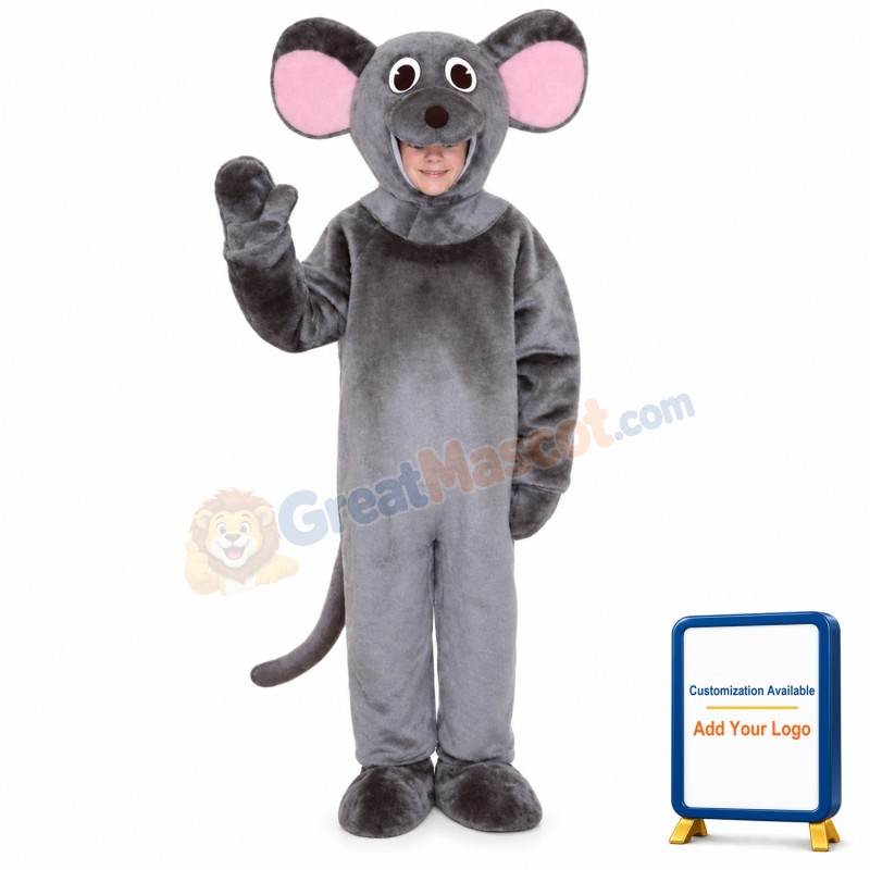 Childs Mouse Lightweight Mascot Costume