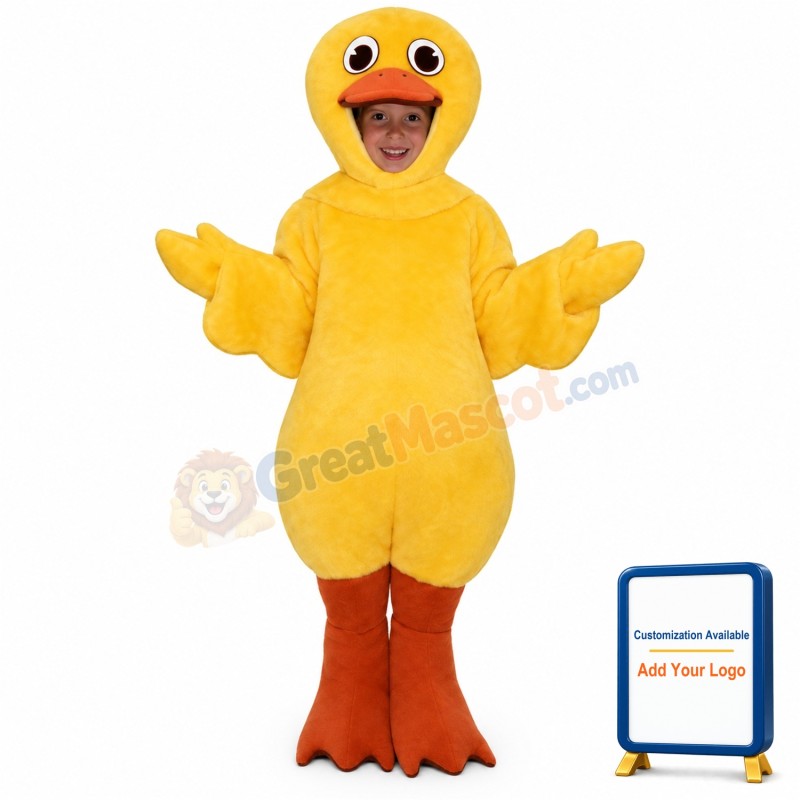 Childs Duck Lightweight Mascot Costume