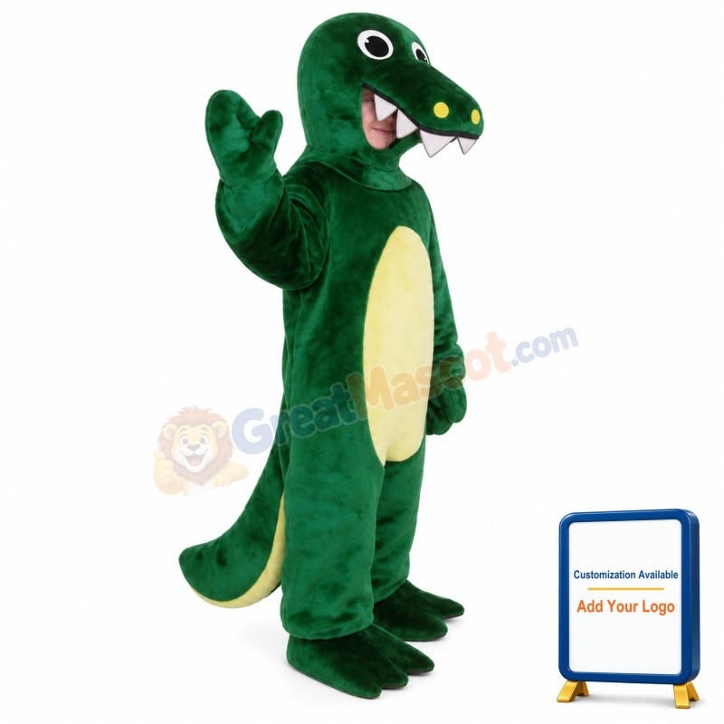 Childs Alligator Lightweight Mascot Costume