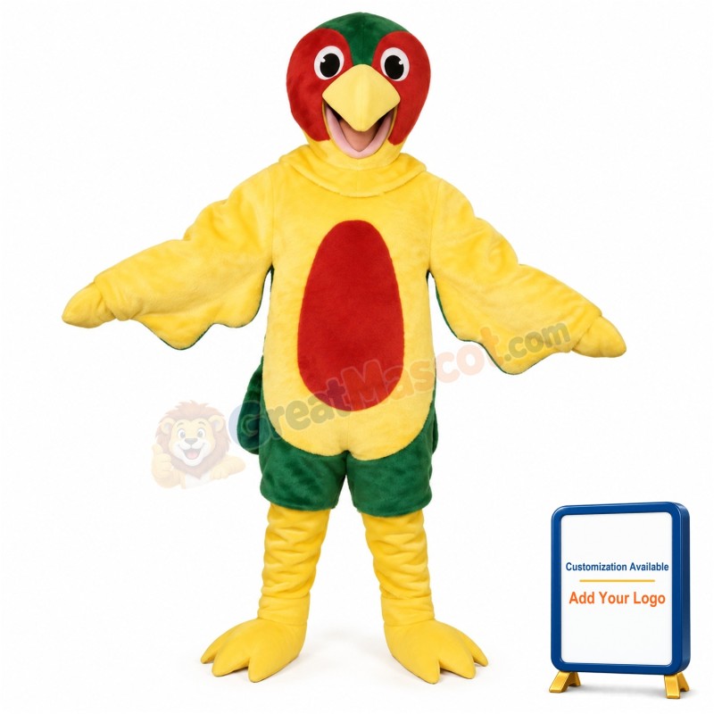 Childs Parrot Lightweight Mascot Costume