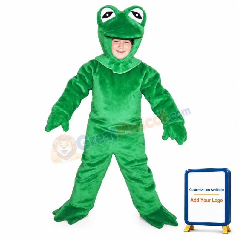 Childs Frog Lightweight Mascot Costume