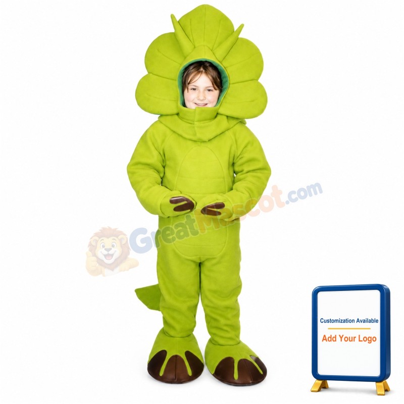 Childs Triceratops Lightweight Mascot Costume