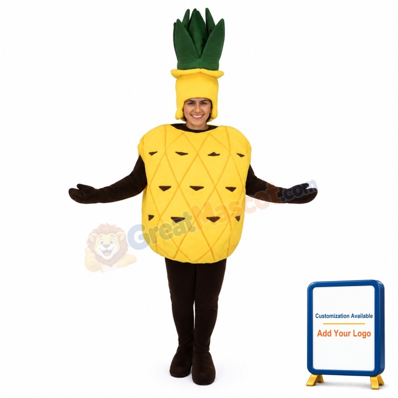 Childs Pineapple Lightweight Mascot Costume