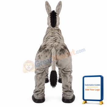 Two Man Donkey Lightweight Mascot Costume