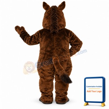 Brown Horse Lightweight Mascot Costume