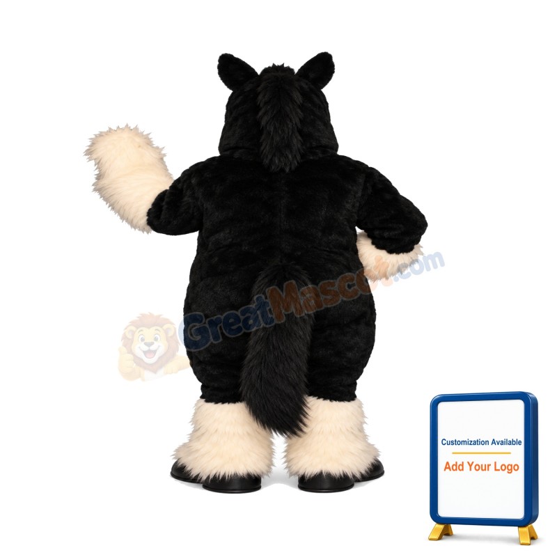 Shire Horse Lightweight Mascot Costume