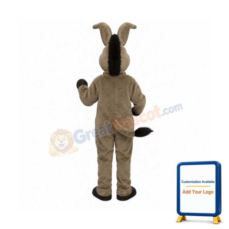 Happy Donkey Lightweight Mascot Costume