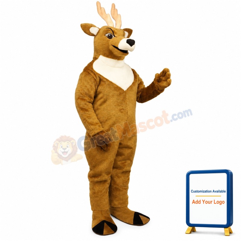 Dorian Deer Lightweight Mascot Costume