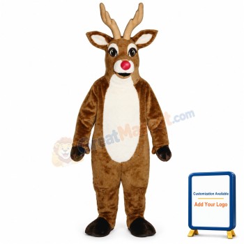 Mistletoe Deer Lightweight Mascot Costume