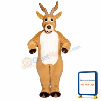 Jolly Reindeer Lightweight Mascot Costume
