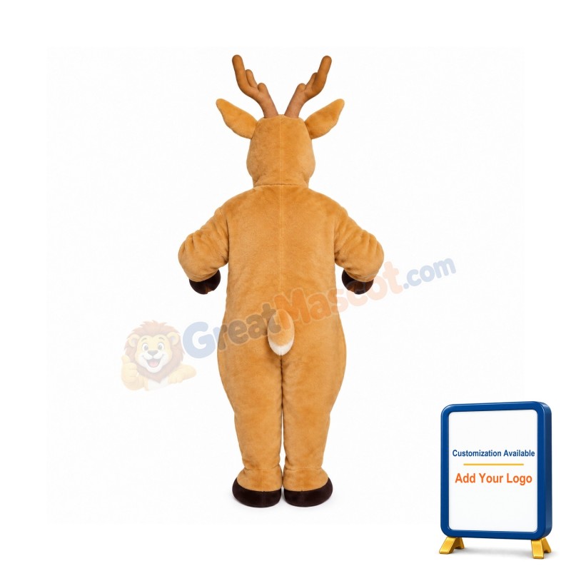 Jolly Reindeer Lightweight Mascot Costume
