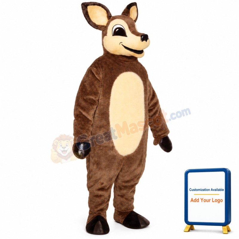 Dingie Deer Lightweight Mascot Costume