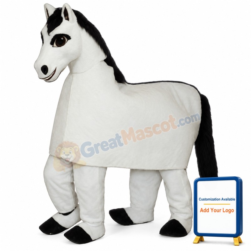Two-men Harriet Horse Lightweight Mascot Costume