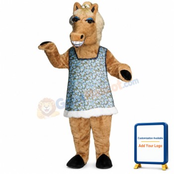 Martha Mare w-outfit Lightweight Mascot Costume