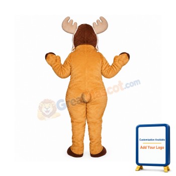 Flying Moose w-Hat Lightweight Mascot Costume