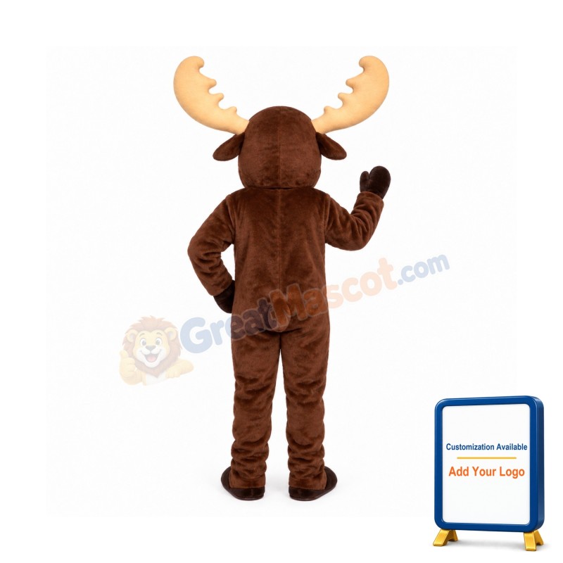 Bull Moose Lightweight Mascot Costume
