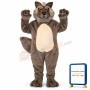 Growling Wolf Lightweight Mascot Costume