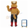 Cowboy Coyote Lightweight Mascot Costume
