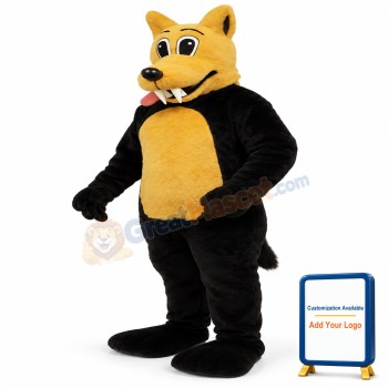 Carl Coyote Lightweight Mascot Costume