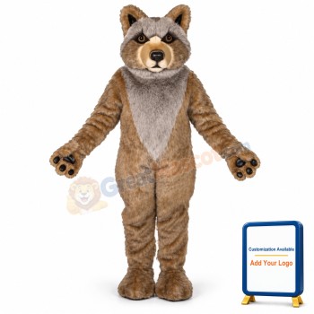 Mexican Grey Wolf Lightweight Mascot Costume