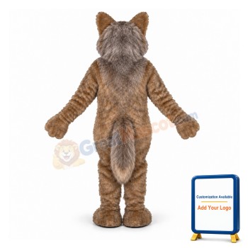 Mexican Grey Wolf Lightweight Mascot Costume